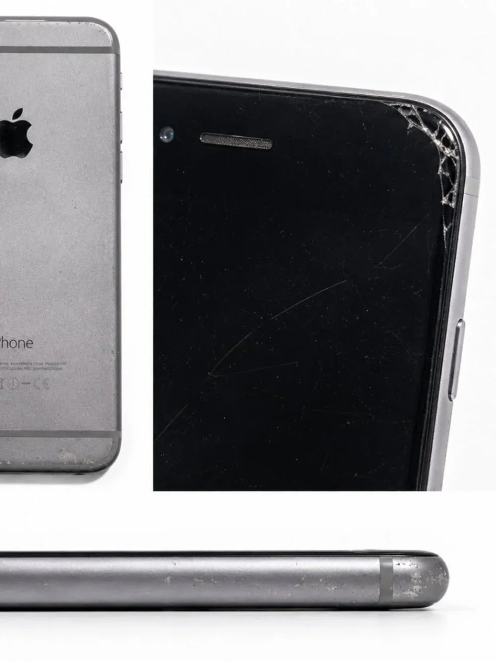Apple iPhone 6 128GB Unlocked (A1549) – Silver, 10Q